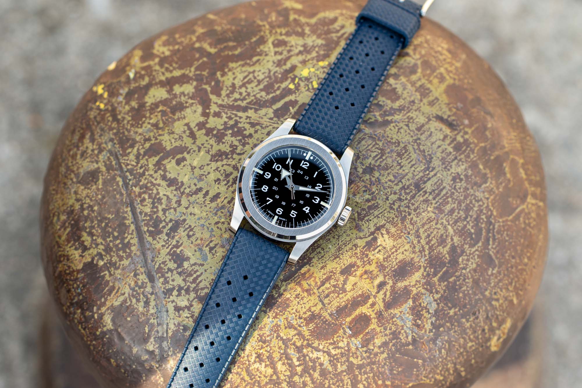 Blue Tropic Strap - Rubber