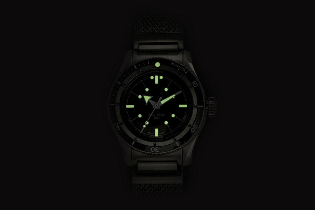 SERICA 5303-2 Black Dial - Swiss Automatic Diver's Watch