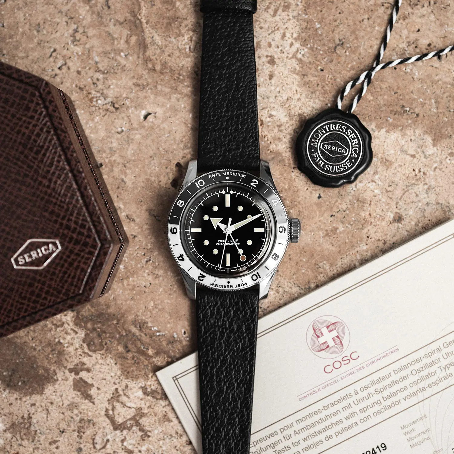 SERICA GMT Chornometre 8315